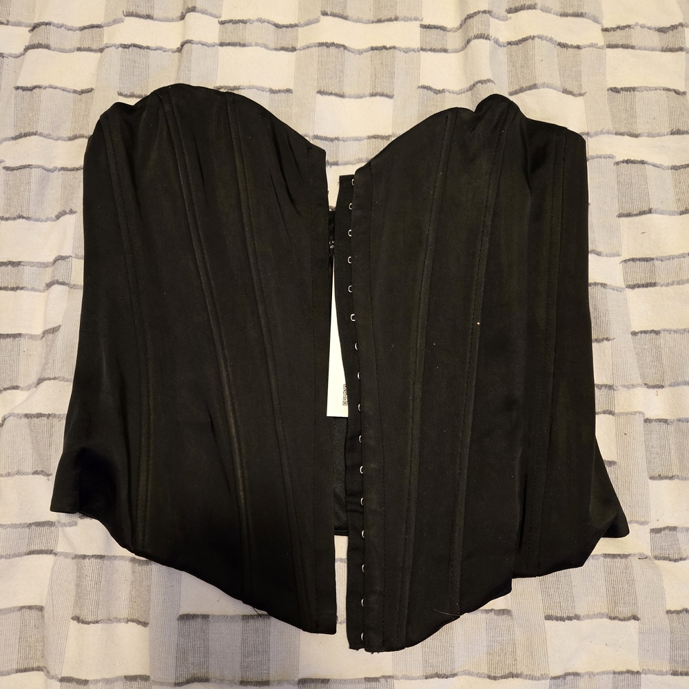 Zara Black Strapless Dress